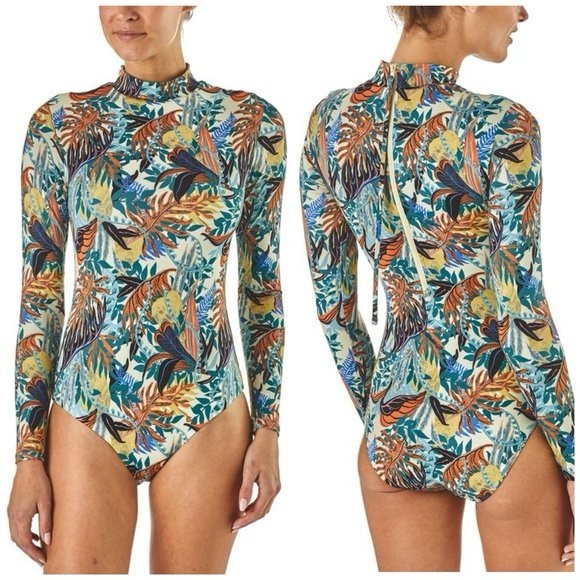 Patagonia Other - Patagonia Swell Seeker Long-Sleeve One-Piece Swimsuit Size XS